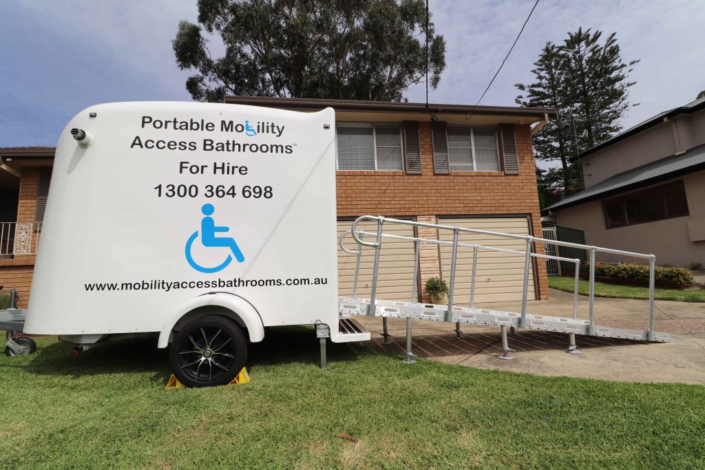mobilility accessible bathroom hire sydney