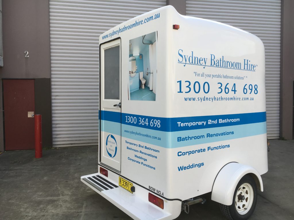 Luxury portable bathroom hire 1300 Ensuites Sydney